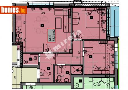 Тристаен, 71m² - Апартамент за продажба - 112957775