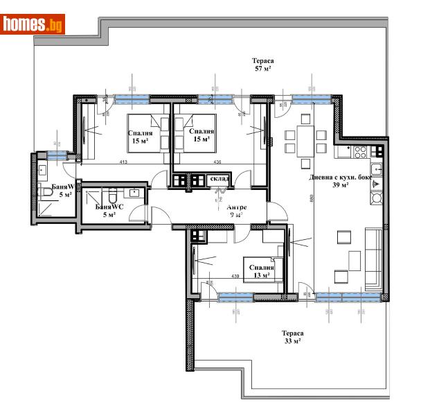 Многостаен, 236m² - Жк. Христо Ботев, Пловдив - Апартамент за продажба - КОНДОР НЕДВИЖИМИ ИМОТИ - 112959257