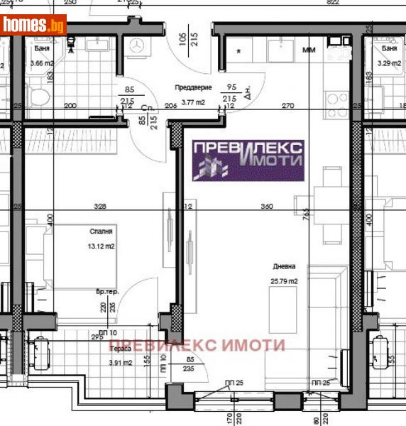 Двустаен, 70m² - Кв. Кършияка, Пловдив - Апартамент за продажба - Превилекс имоти ЕООД - 112972738