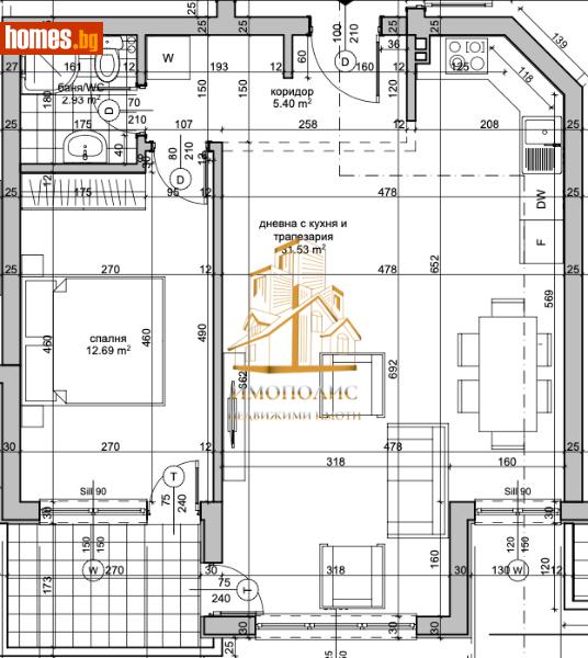 Двустаен, 76m² - Кв. Виница, Варна - Апартамент за продажба - Имополис ЕООД - 112978757