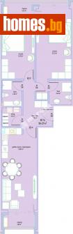 Тристаен, 124m² - Апартамент за продажба - 113041025