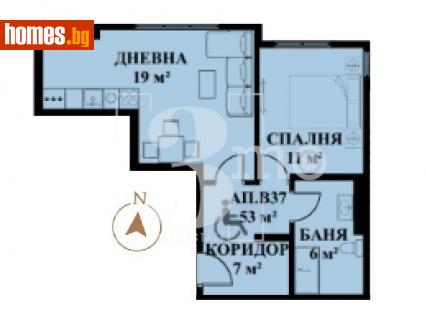 Двустаен, 65m² - Апартамент за продажба - 113064539