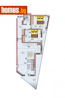 Тристаен, 117m² - Апартамент за продажба - 113080540