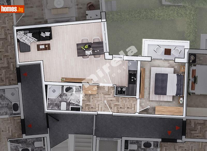 Двустаен, 76m² - Жк. Стрелбище, София - Апартамент за продажба - МИРЕЛА - 113092175