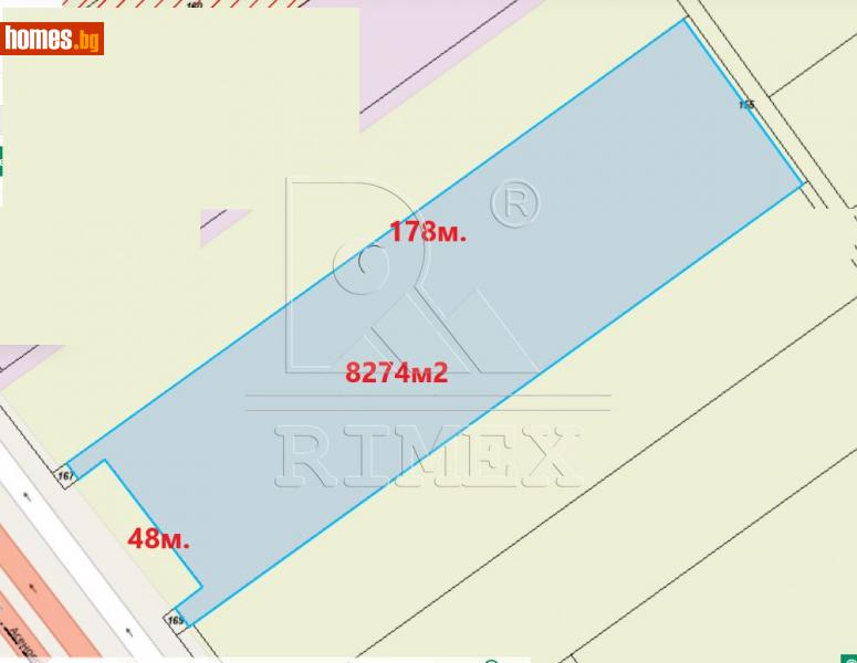 Парцел, 8274m² -  Индустриална зона - Юг, Пловдив - Парцел за продажба - Римекс Имоти - 113102972