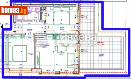 Тристаен, 101m² - Апартамент за продажба - 113118085