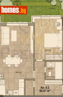Двустаен, 73m² - Апартамент за продажба - 113132746