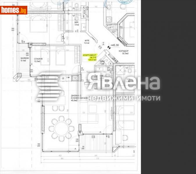 Тристаен, 150m² - Жк. Дружба 2, София - Апартамент за продажба - ЯВЛЕНА - 113169030