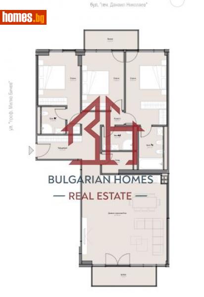 Четиристаен, 180m² -  Оборище, София - Апартамент за продажба - Bulgarian Homes - 113176248