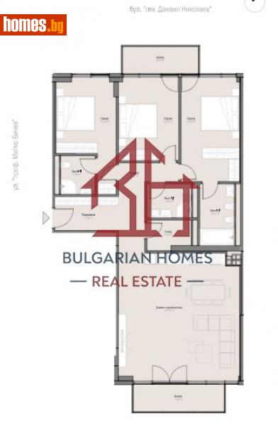 Четиристаен, 180m² -  Оборище, София - Апартамент за продажба - Bulgarian Homes - 113176253
