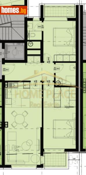 Тристаен, 107m² - Жк. Левски, Варна - Апартамент за продажба - Home Place - 113188207