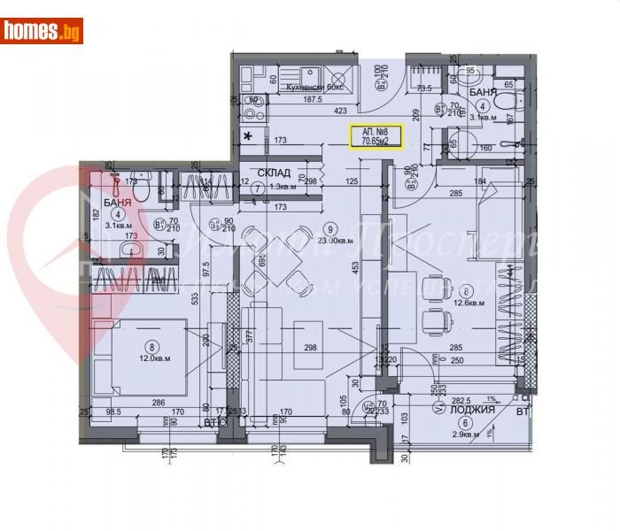 Тристаен, 90m² - Жк. Бъкстон, София - Апартамент за продажба - Имоти Просперити - 113194173