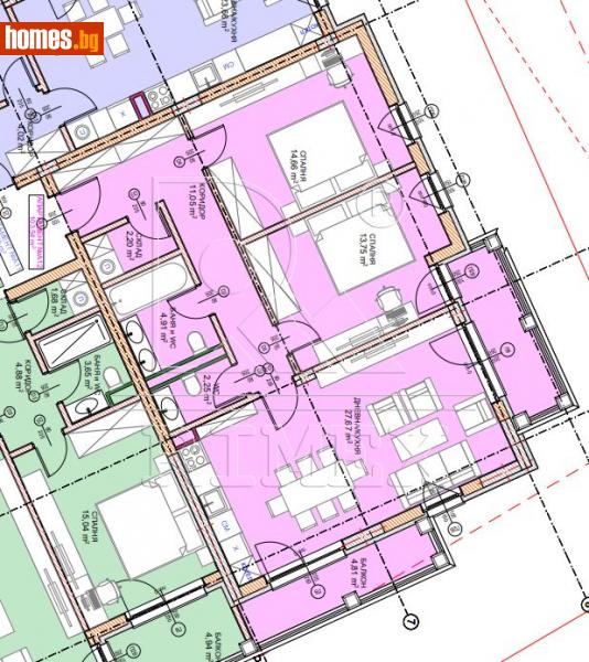 Тристаен, 128m² - Кв. Малинова Долина, София - Апартамент за продажба - Римекс Имоти - 113211128