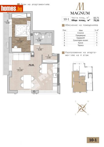 Двустаен, 79m² -  Гръцки квартал, Варна - Апартамент за продажба - МИРЕЛА - 113244678