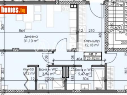 Тристаен, 116m² - Апартамент за продажба - 113260625