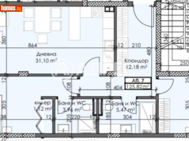 Тристаен, 116m² - Пловдив, Пловдив - Апартамент за продажба - АДРЕС НЕДВИЖИМИ ИМОТИ - 113260625
