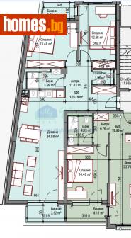 Тристаен, 125m² - Апартамент за продажба - 113267495