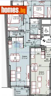 Двустаен, 106m² - Апартамент за продажба - 113267498
