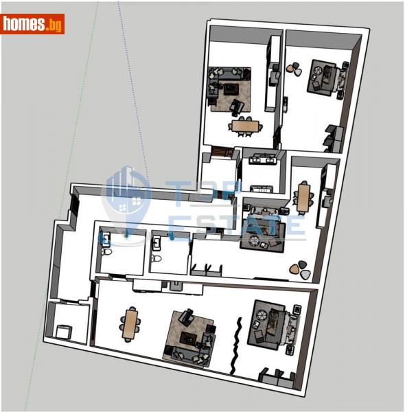 Четиристаен, 172m² - Жк. Бузлуджа, Велико Търново - Апартамент за продажба - Top Estate - 113272634