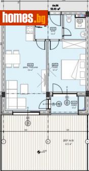 Двустаен, 67m² - Апартамент за продажба - 113275164