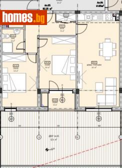 Тристаен, 99m² - Апартамент за продажба - 113275184