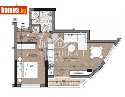 Двустаен, 62m² - Апартамент за продажба - 113283105