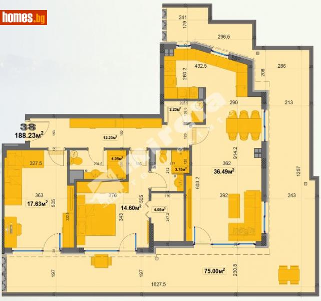 Тристаен, 214m² - Жк. Овча Купел, София - Апартамент за продажба - МИРЕЛА - 113289285
