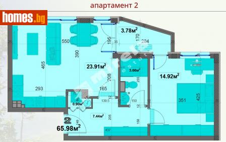Двустаен, 75m² - Апартамент за продажба - 113289389