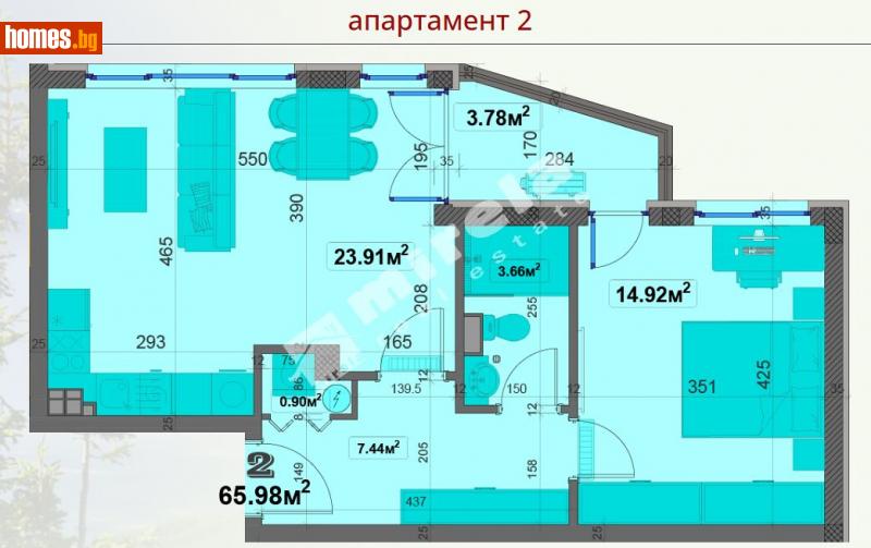 Двустаен, 75m² - Жк. Овча Купел, София - Апартамент за продажба - МИРЕЛА - 113289389