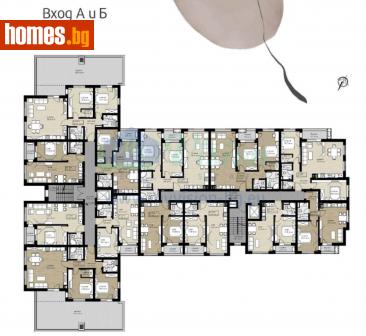 Тристаен, 108m² - Апартамент за продажба - 113306455