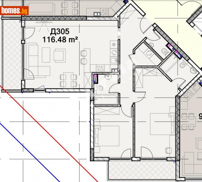 Тристаен, 138m² - Жк. Полигона, София - Апартамент за продажба - МИРЕЛА - 113310877
