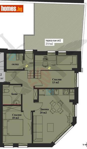 Тристаен, 82m² - Жк. Банишора, София - Апартамент за продажба - ЕКС НВД - 113311333