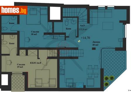 Мезонет, 142m² - Апартамент за продажба - 113311557