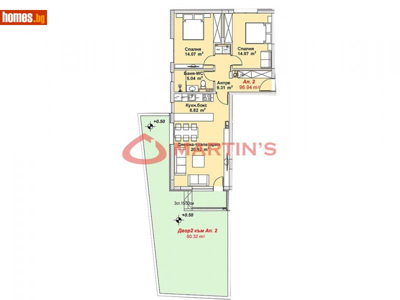 Тристаен, 157m² - Кв. Княжево, София - Апартамент за продажба - МАРТИНС Риелторс - 113313400