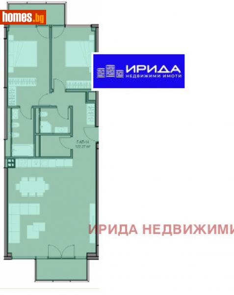 Тристаен, 134m² - Кв. Кръстова Вада, София - Апартамент за продажба - Ирида - 113327992