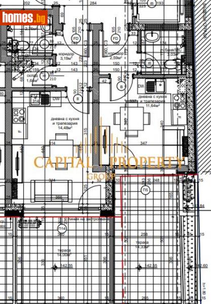 Тристаен, 101m² - Кв. Бриз, Варна - Апартамент за продажба - Капитал Пропърти Груп - 113338456