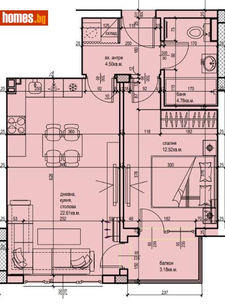 Двустаен, 69m² - Жк Южен, Пловдив - Апартамент за продажба - ЛИДЕР А - 113344846