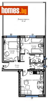 Тристаен, 131m² - Апартамент за продажба - 113345926