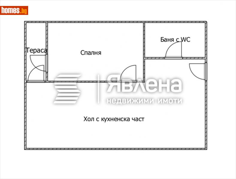 Двустаен, 76m² - Жк. Дружба 2, София - Апартамент за продажба - ЯВЛЕНА - 113373793