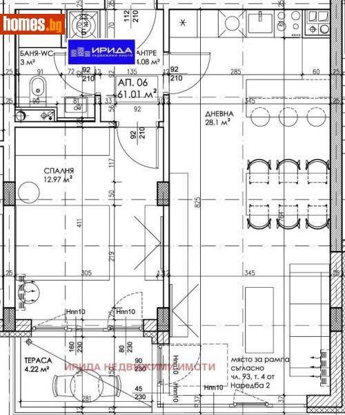 Двустаен, 72m² - Жк. Люлин 10, София - Апартамент за продажба - Ирида - 113374427