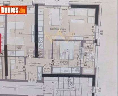 Тристаен, 95m² - Апартамент за продажба - 113378144