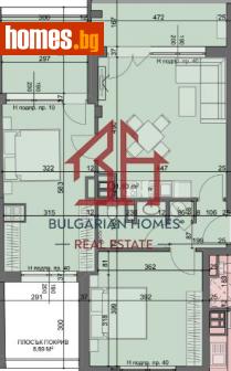 Тристаен, 91m² - Апартамент за продажба - 113378905