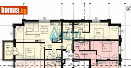 Тристаен, 115m² - Апартамент за продажба - 113384214