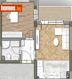 Двустаен, 55m² - Апартамент за продажба - 113389673