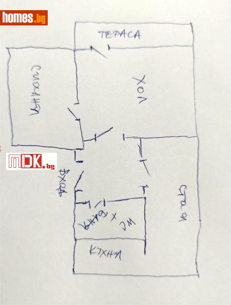 Тристаен, 61m² - Жк. Гагарин, Пловдив - Апартамент за продажба - МДК България - 113389776