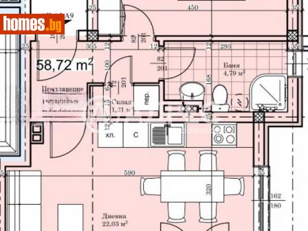 Двустаен, 66m² - Апартамент за продажба - 113400613