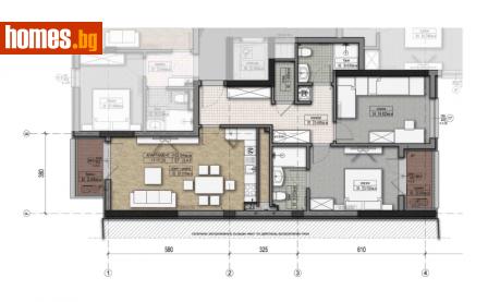 Тристаен, 125m² - Апартамент за продажба - 113419945