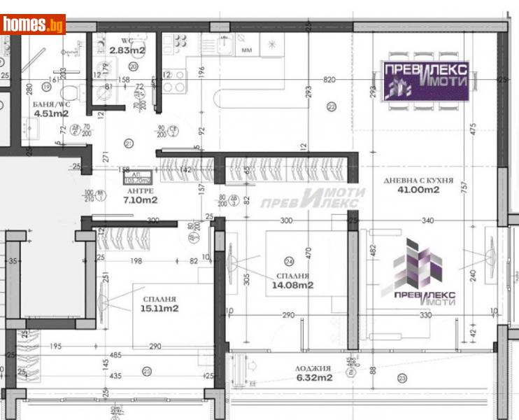 Тристаен, 129m² - Кв. Каменица , Пловдив - Апартамент за продажба - Превилекс имоти ЕООД - 113421905