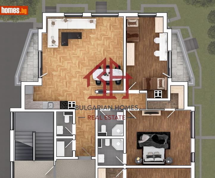 Тристаен, 221m² - Жк. Лозенец, София - Апартамент за продажба - Bulgarian Homes - 113429223