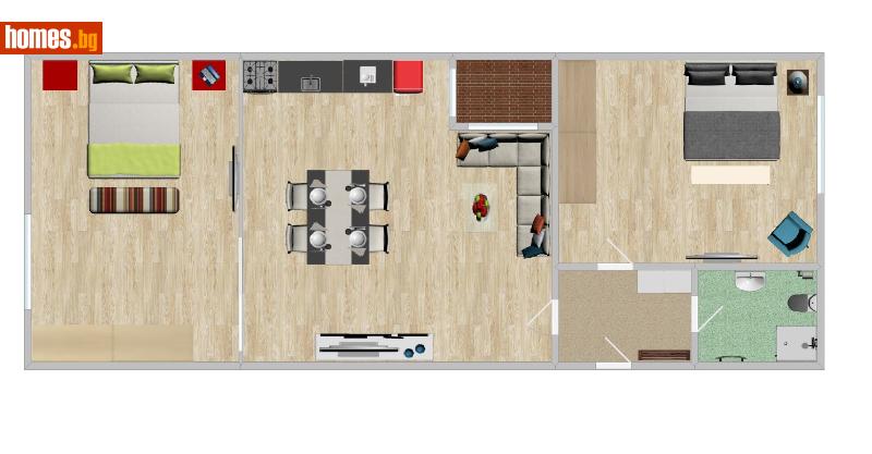 Двустаен, 66m² -  Център, София - Апартамент за продажба - Партнерс ОАНИТ - 113436333